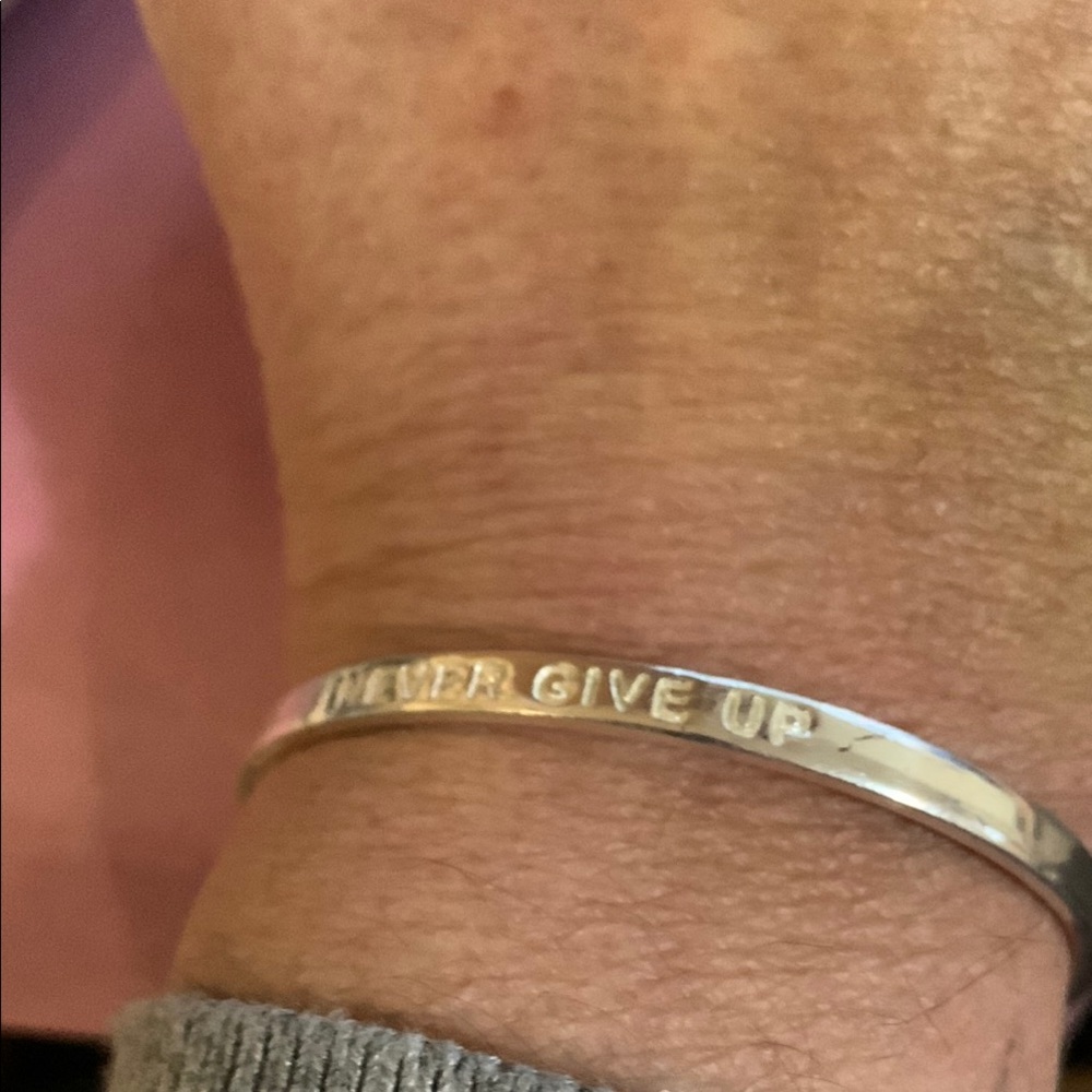 Silver Open Cuff Bracelet. Rustic Cuff